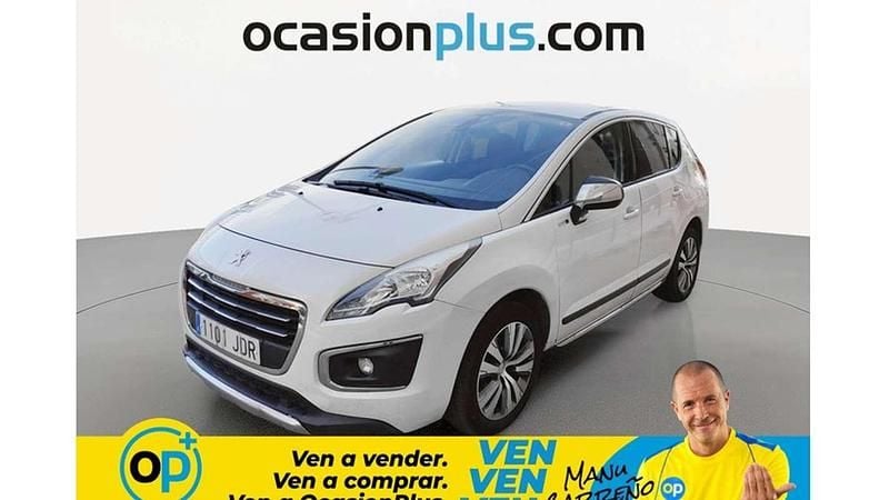 Brugt Peugeot 3008 Style 120 HK (88 kW) 2015 Hvid Stationcar