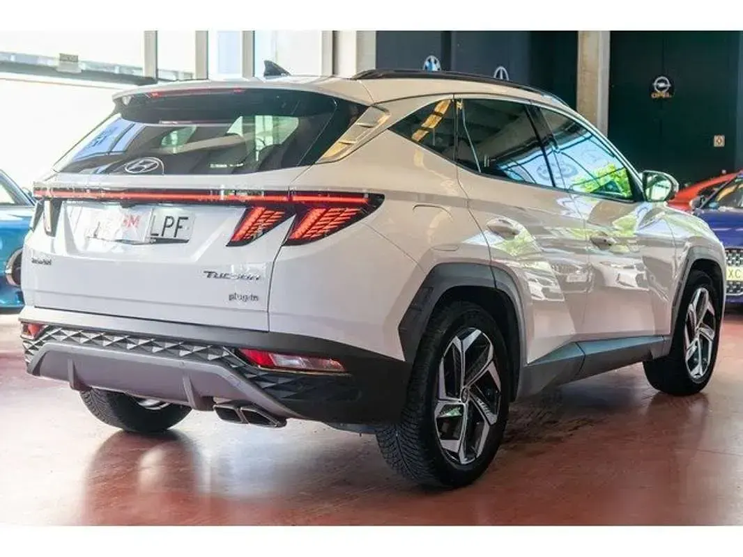 Usado Hyundai Tucson Style 265 CV (194 kW) 2021 Blanco SUV
