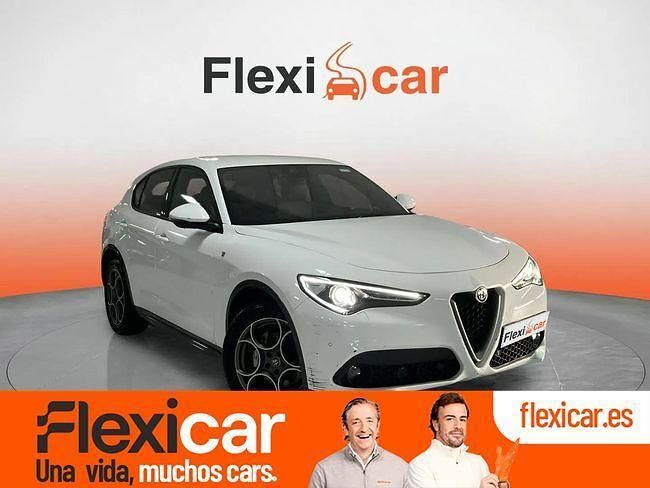 Blanco Usado 2022 Alfa Romeo Stelvio Ti SUV | 35.990 € (Caro) - Imagen 1/4