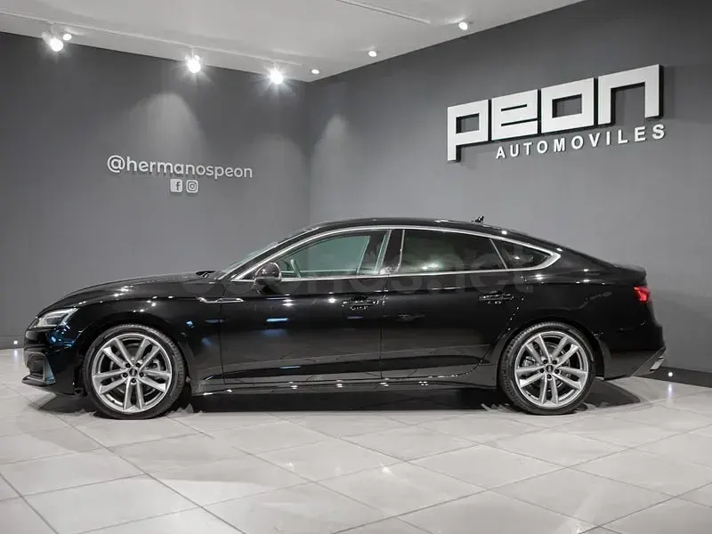 Usado Audi A5 Sportback S-Line 163 CV (119 kW) 2021 Negro Utilitario