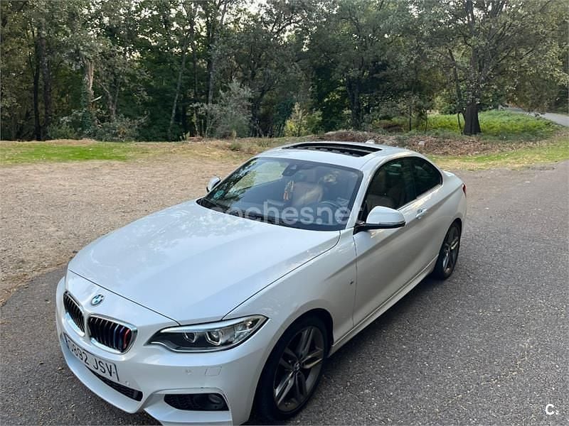 Usado BMW 218 150 CV (110 kW) 2017 Blanco Coupe