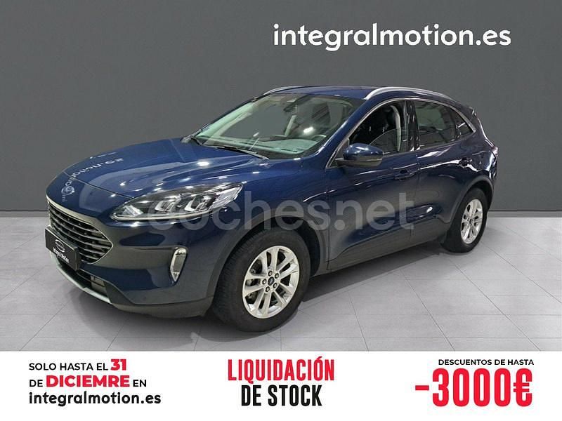 Negro Usado 2021 Ford Kuga Titanium SUV | 23.900 € (Precio justo) - Imagen 1/4