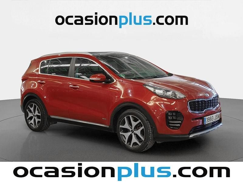 Usado Kia Sportage GT-Line 177 CV (130 kW) 2016 Rojo SUV