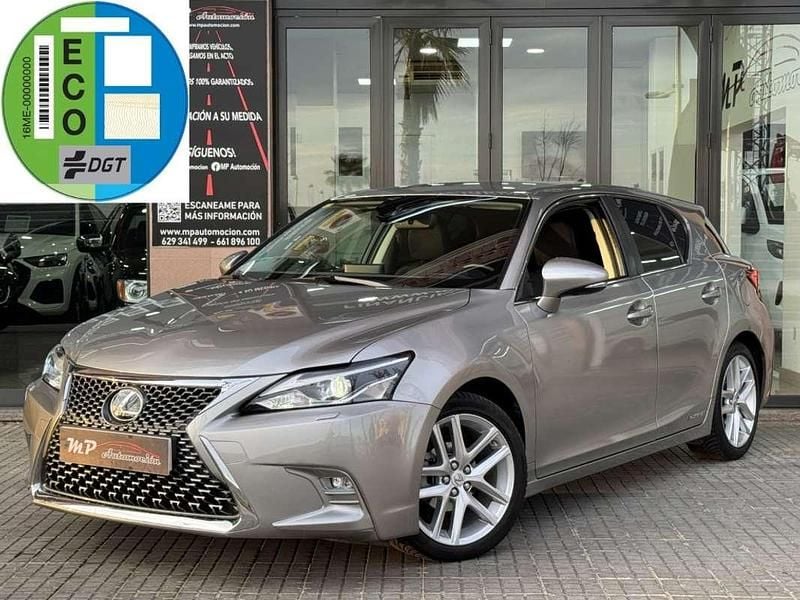 Gris Usado 2018 Lexus CT200h Executive Line Utilitario | 17.990 € (Precio justo) - Imagen 1/4