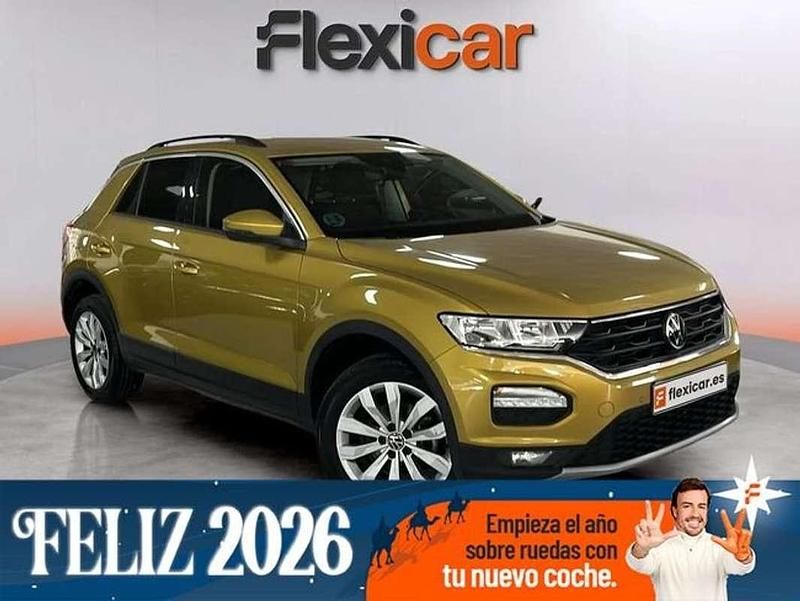 Amarillo Usado 2021 VW T-Roc Advance SUV | 19.790 € (Precio justo) - Imagen 1/4