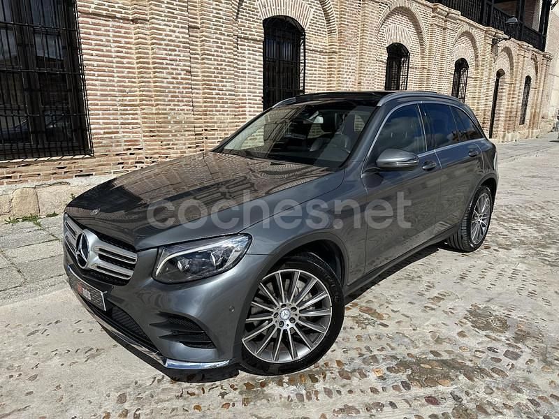 Gris / plata Usado 2016 Mercedes GLC250 AMG line SUV | 27.990 € (Precio justo) - Imagen 1/4
