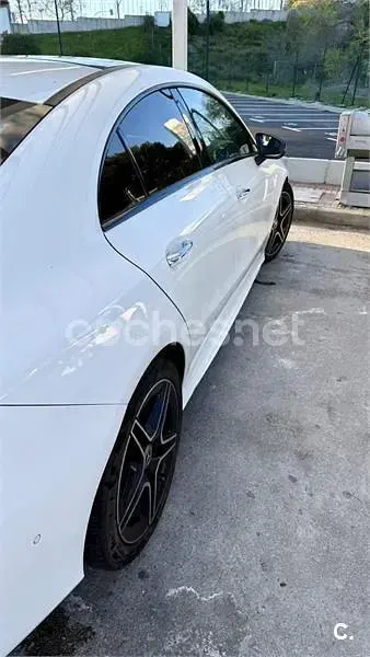 Usado Mercedes CLA200 156 CV (114 kW) 2019 Blanco Coupe