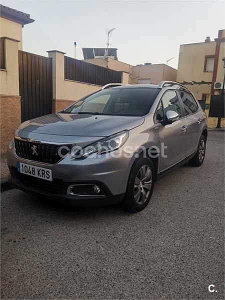 Gris / plata Usado 2018 Peugeot 2008 Style SUV | 8200 € (Super precio) - Imagen 1/4