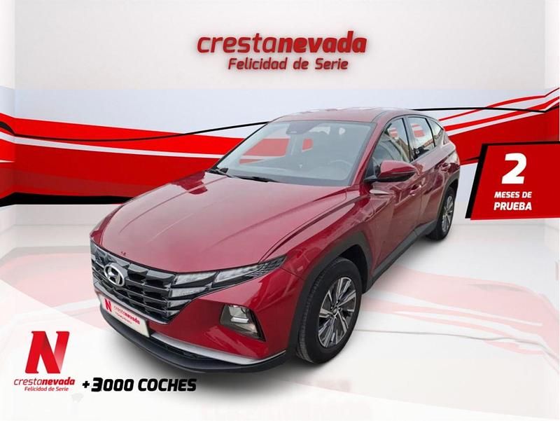 Granate Usado 2021 Hyundai Tucson SUV | 21.990 € (Precio justo) - Imagen 1/3