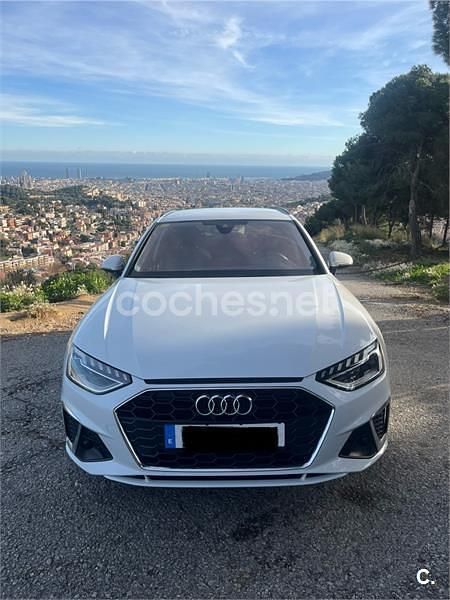 Usado Audi A4 S-Line 163 CV (119 kW) 2021 Blanco Familiar