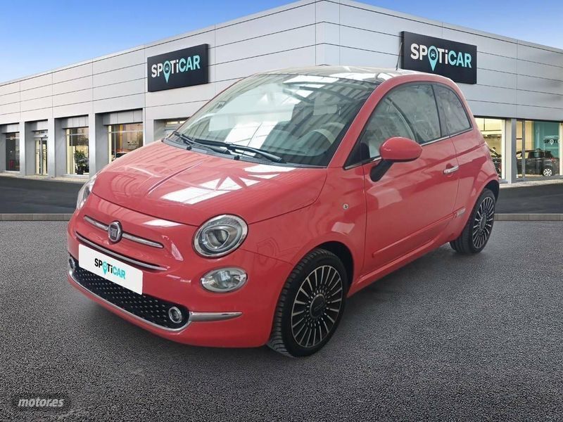 Naranja Usado 2018 Fiat 500 Lounge Berlina | 9900 € (Precio justo) - Imagen 1/4