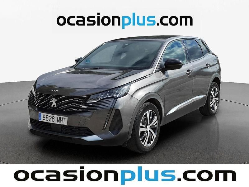 Gris plata Usado 2023 Peugeot 3008 Allure SUV | 19.082 € (Buen precio) - Imagen 1/4