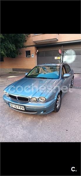 Azul Usado 2008 Jaguar X-type Berlina | 2499 € (Buen precio) - Imagen 1/4