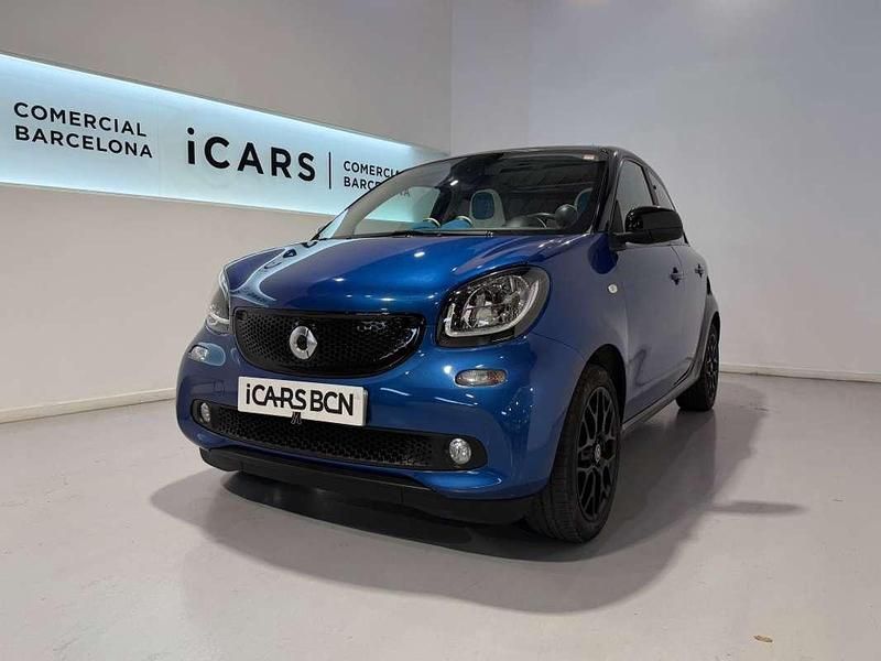 Usado Smart ForFour 71 CV (52 kW) 2016 Azul Utilitario