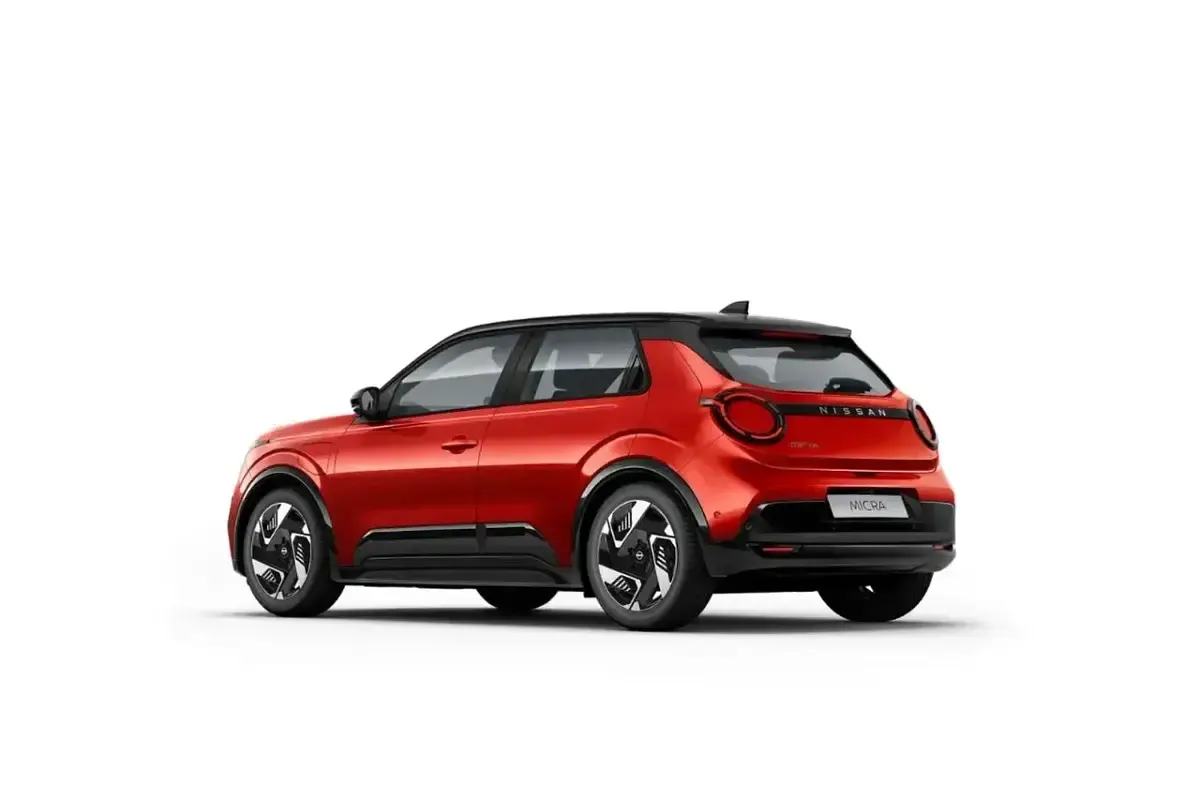 Nowe Nissan Micra N-Connecta 109 kW (149 KM) 2026 Czerwony Hatchback