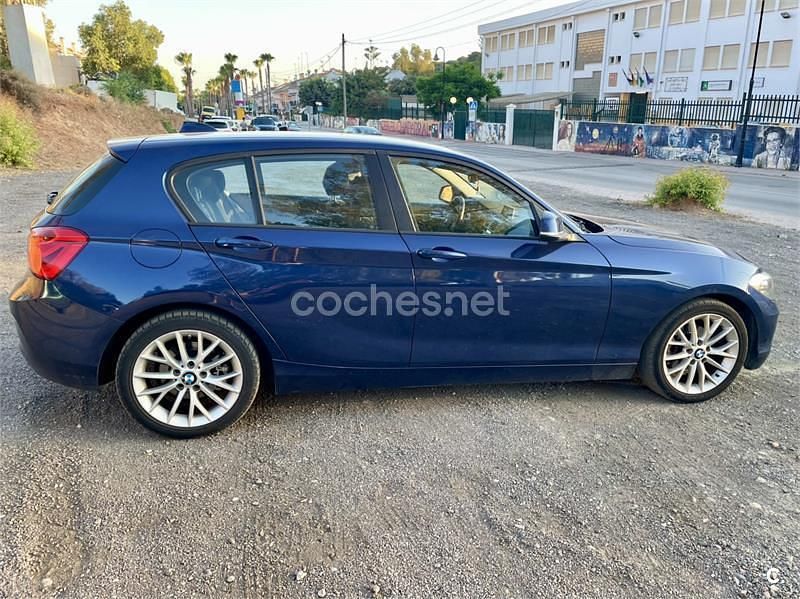 Usado BMW 116 116 CV (85 kW) 2016 Azul Utilitario
