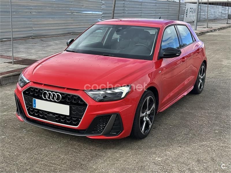 Usado Audi A1 S-Line 95 CV (69 kW) 2022 Rojo SUV