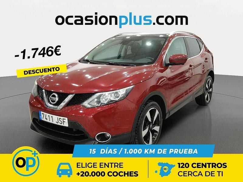 Rojo Usado 2016 Nissan Qashqai N-Connecta SUV | 12.176 € (Buen precio) - Imagen 1/4