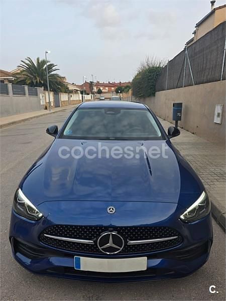 Usado Mercedes C200 184 CV (135 kW) 2022 Azul Berlina