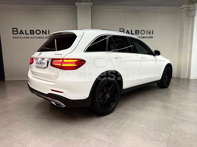 Usado Mercedes GLC250 AMG line 204 CV (150 kW) 2016 Blanco SUV
