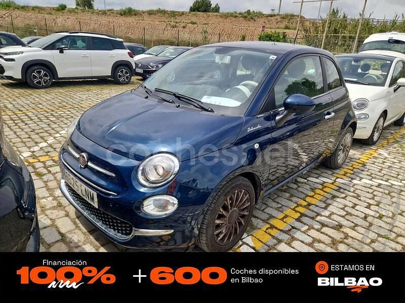 Azul Usado 2021 Fiat 500 Dolcevita Berlina | 9850 € (Precio justo) - Imagen 1/4