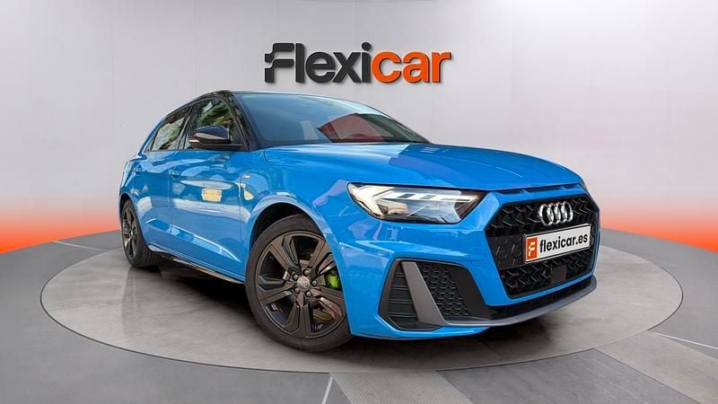 Usado Audi A1 Sportback S-Line 95 CV (69 kW) 2019 Azul Utilitario