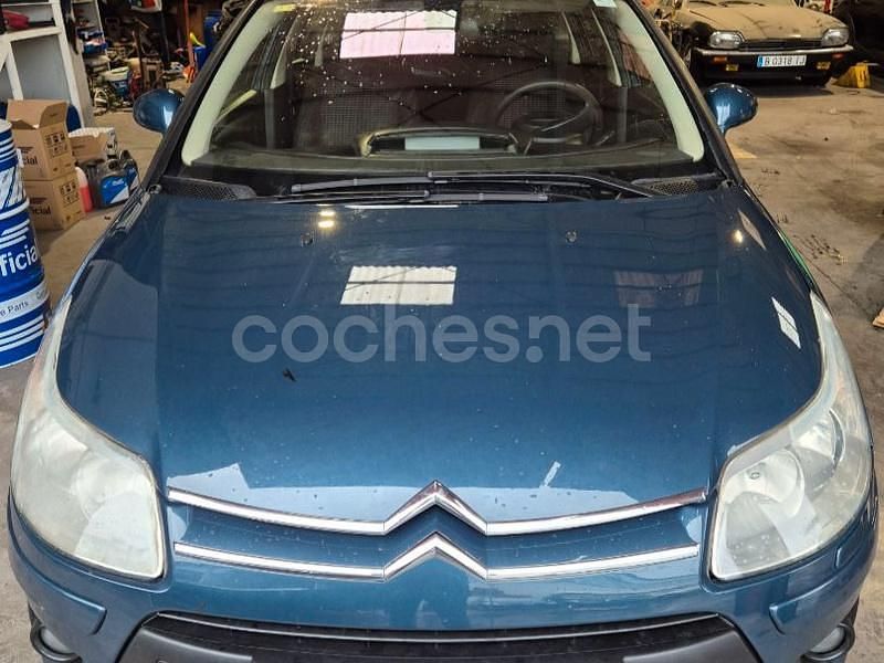 Usado Citroën C4 Exclusive 110 CV (80 kW) 2009 Azul Berlina