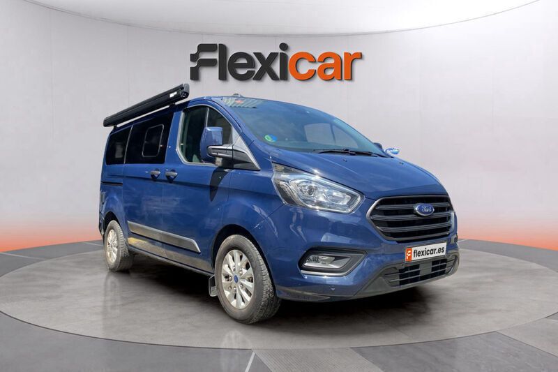 Azul Usado 2021 Ford Transit Custom Van | 39.990 € - Imagen 1/4