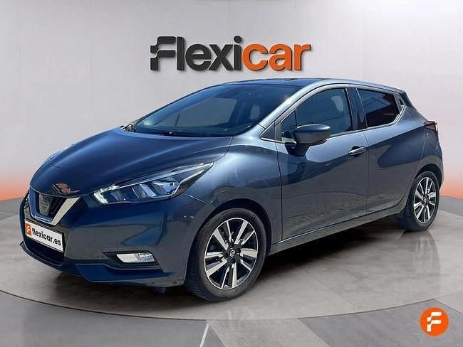Usado Nissan Micra N-Connecta 90 CV (66 kW) 2018 Gris Utilitario