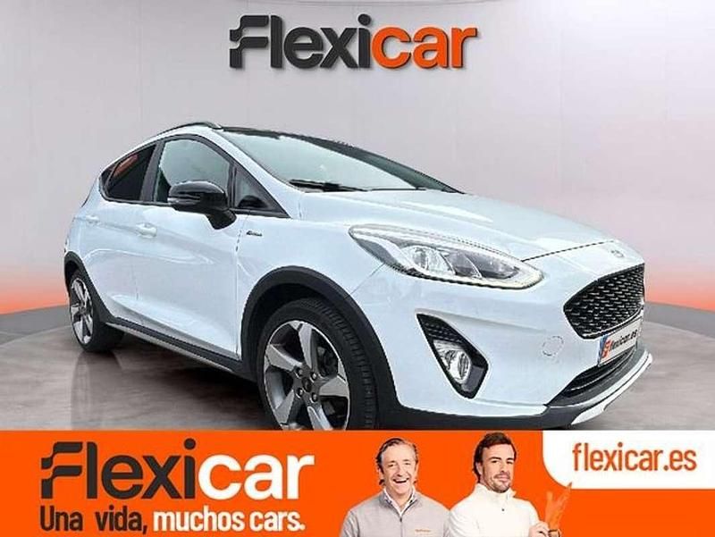 Blanco Usado 2018 Ford Fiesta Active Utilitario | 10.390 € (Precio justo) - Imagen 1/4