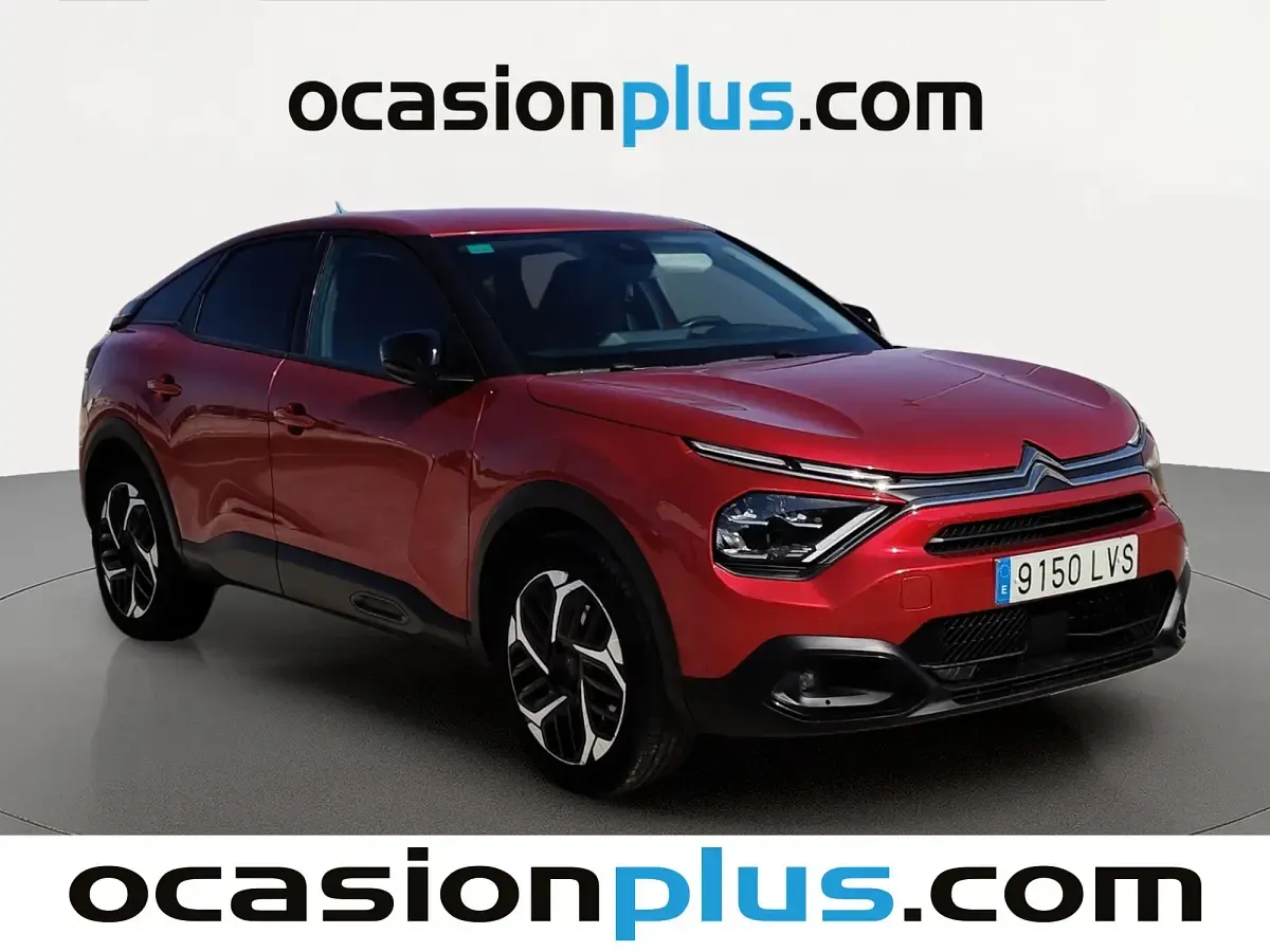 Usado Citroën C4 Feel 131 CV (96 kW) 2021 Rojo SUV