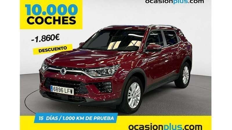 Rojo Usado 2020 Ssangyong Korando Limited SUV | 17.455 € (Precio justo) - Imagen 1/4