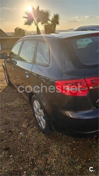 Negro Usado 2008 Audi A3 Sportback Ambiente Utilitario | 8900 € (Caro) - Imagen 1/4