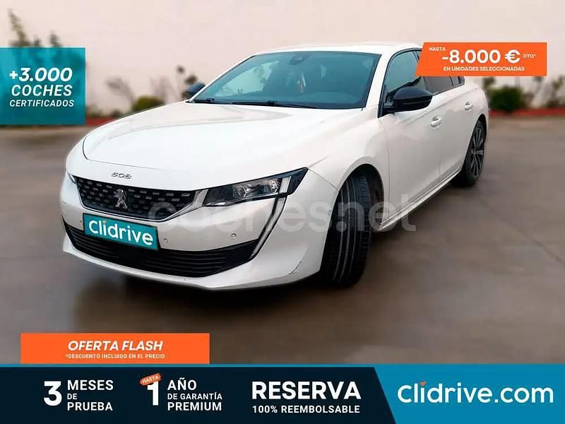 Blanco Usado 2019 Peugeot 508 GT-line Berlina | 17.490 € (Buen precio) - Imagen 1/3