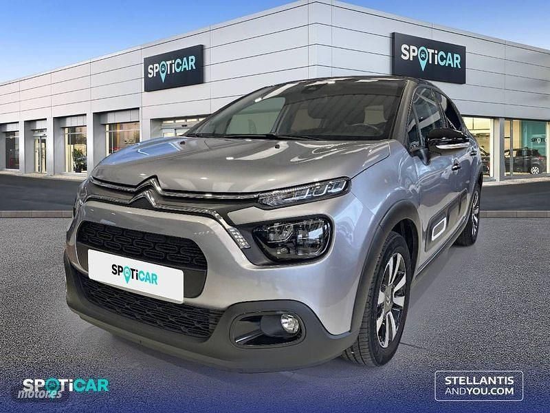 Gris Usado 2023 Citroën C3 PureTech Berlina | 14.195 € (Un poco caro) - Imagen 1/4