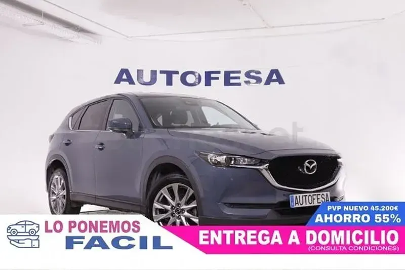 Usado Mazda CX-5 Style 150 CV (110 kW) 2021 Azul SUV