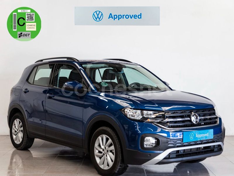 Azul Usado 2023 VW T-Cross Advance SUV | 22.690 € (Un poco caro) - Imagen 1/4