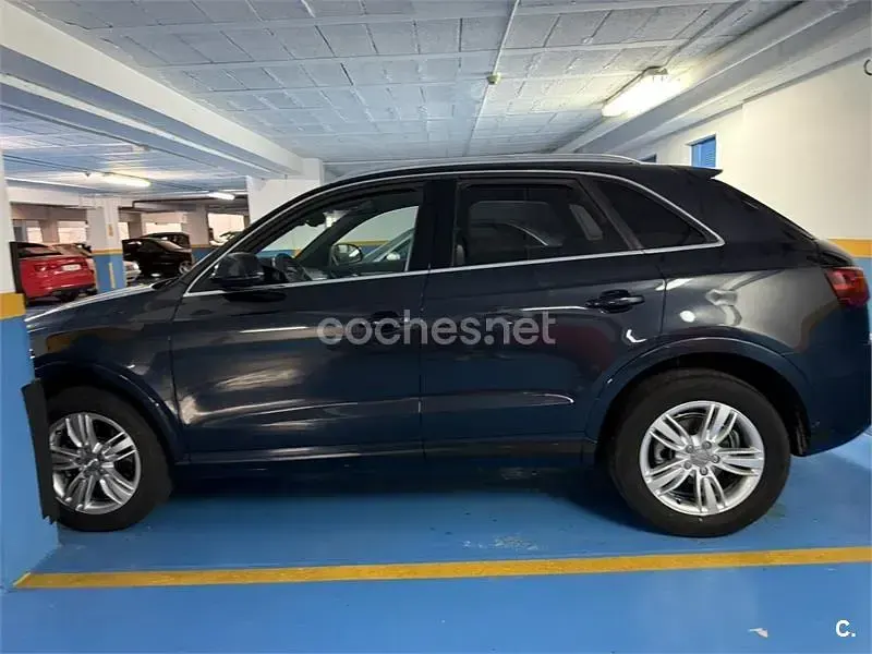 Usado Audi Q3 Ambition 177 CV (130 kW) 2014 Azul SUV
