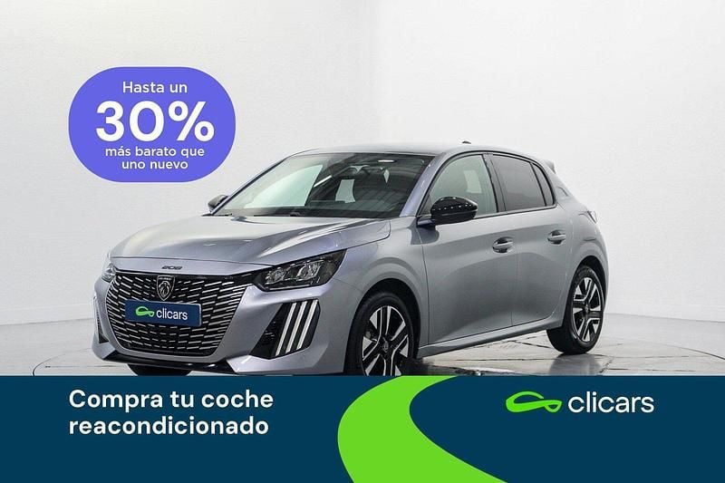 Gris Usado 2024 Peugeot 208 Allure Utilitario | 17.990 € (Precio justo) - Imagen 1/4
