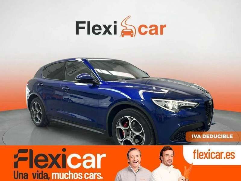 Azul Usado 2022 Alfa Romeo Stelvio Sprint SUV | 29.640 € (Precio justo) - Imagen 1/4