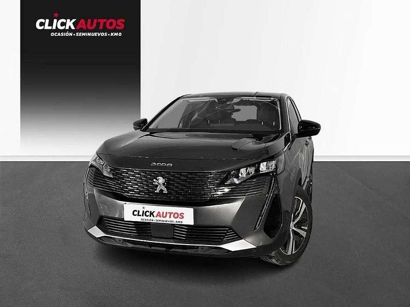 Gris Usado 2022 Peugeot 3008 Allure Monovolumen | 17.650 € (Precio justo) - Imagen 1/4