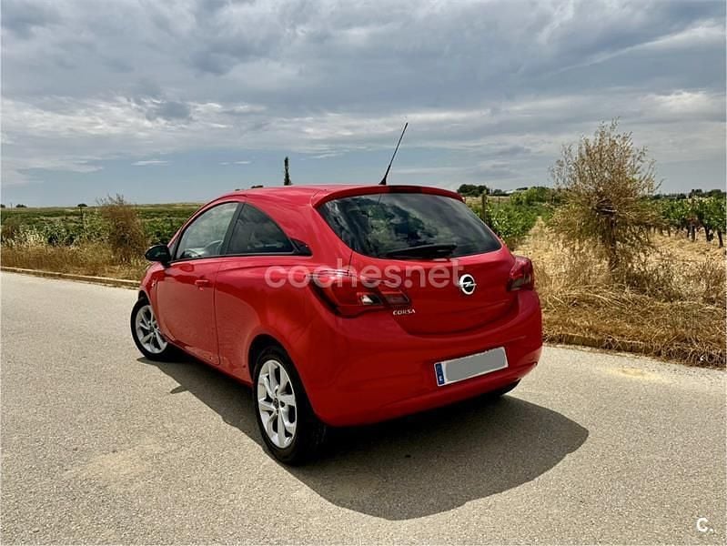Rojo Usado 2015 Opel Corsa Excellence Berlina | 5680 € (Precio justo) - Imagen 1/2