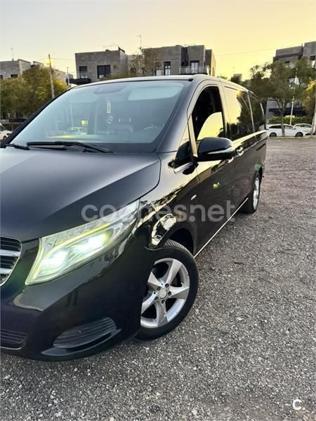 Usado Mercedes V220 Avantgarde 163 CV (119 kW) 2015 Negro Monovolumen