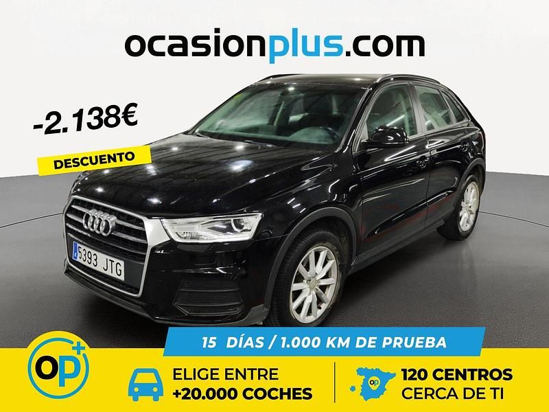 Usado Audi Q3 Attraction 150 CV (110 kW) 2016 Negro SUV