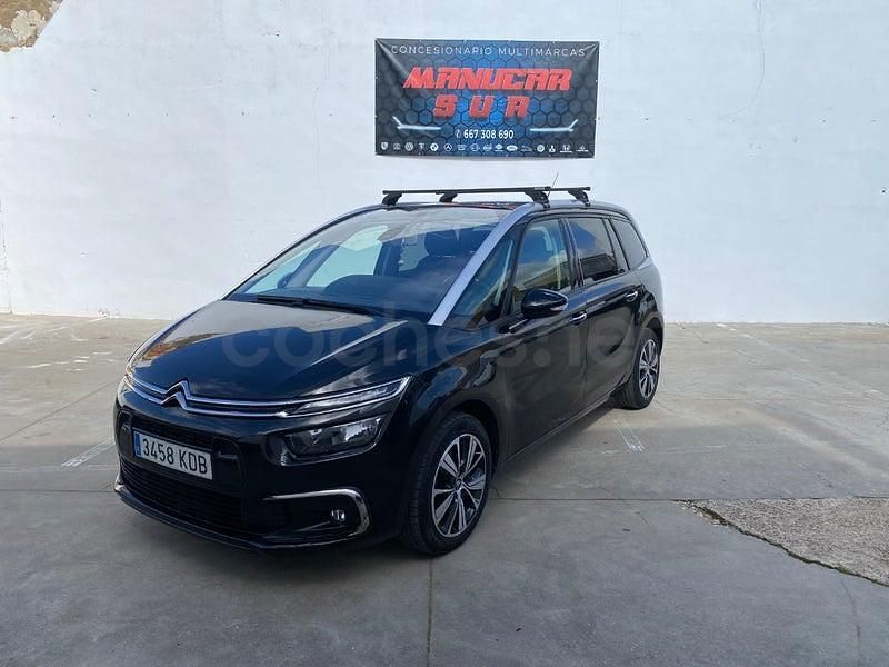 Usado Citroën Grand C4 Picasso Feel 150 CV (110 kW) 2017 Negro Monovolumen