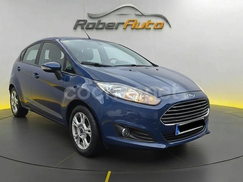 Azul Usado 2013 Ford Fiesta Berlina | 6999 € (Super precio) - Imagen 1/4