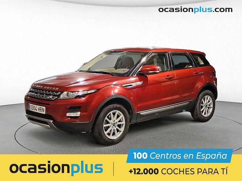 Rojo Usado 2013 Land Rover Range Rover evoque Pure SUV | 14.950 € (Buen precio) - Imagen 1/4