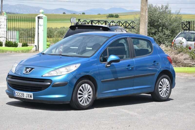 Azul Usado 2008 Peugeot 207 Utilitario | 2999 € (Buen precio) - Imagen 1/4