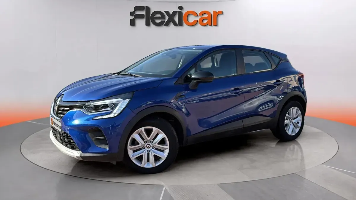 Usado Renault Captur Intens 91 CV (66 kW) 2022 Azul SUV
