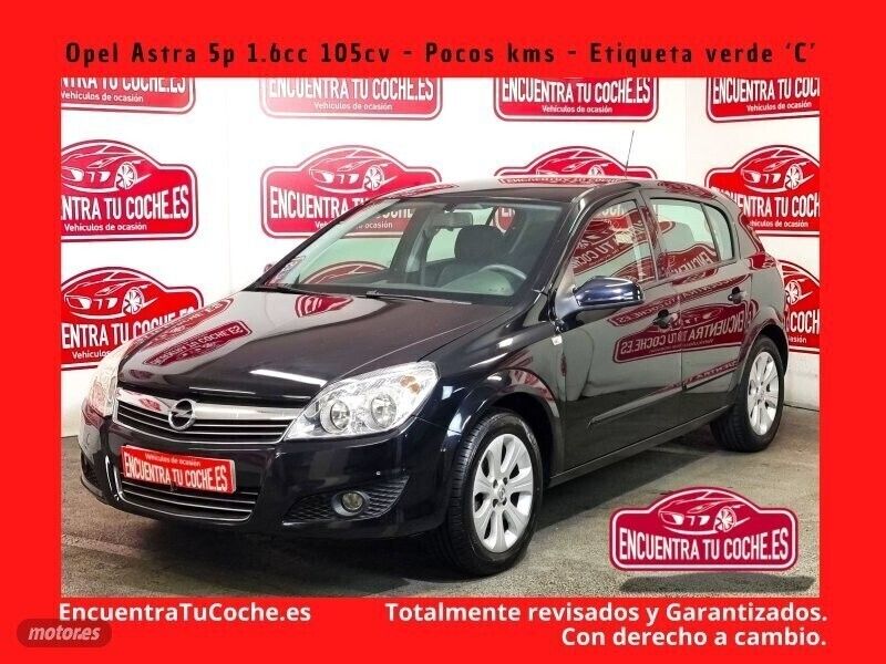 Negro Usado 2008 Opel Astra Enjoy Berlina | 5990 € - Imagen 1/4